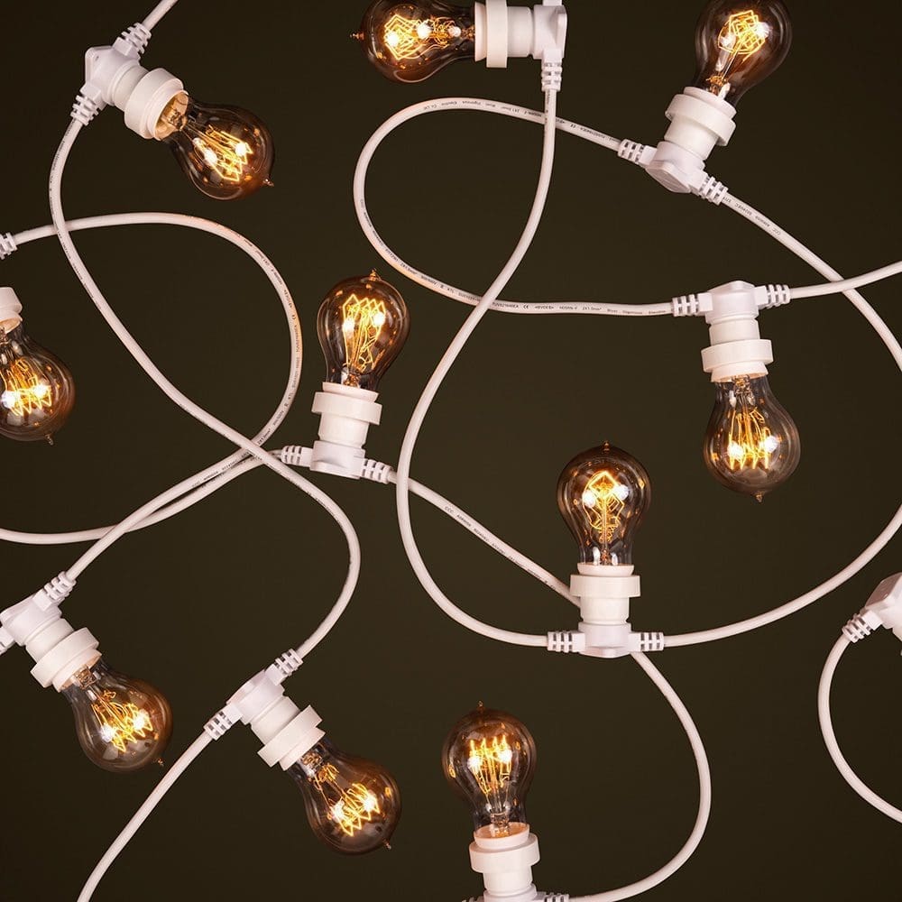 Commercial Festoon String Lights Weatherproof Outdoor Lighting Solution